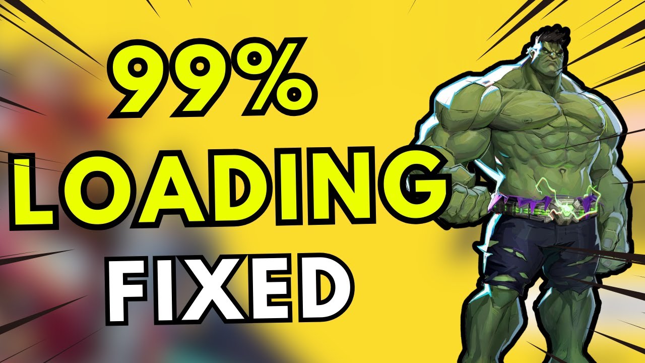 How To Fix Marvel Rivals 99% Loading Screen Bug (new season update!)