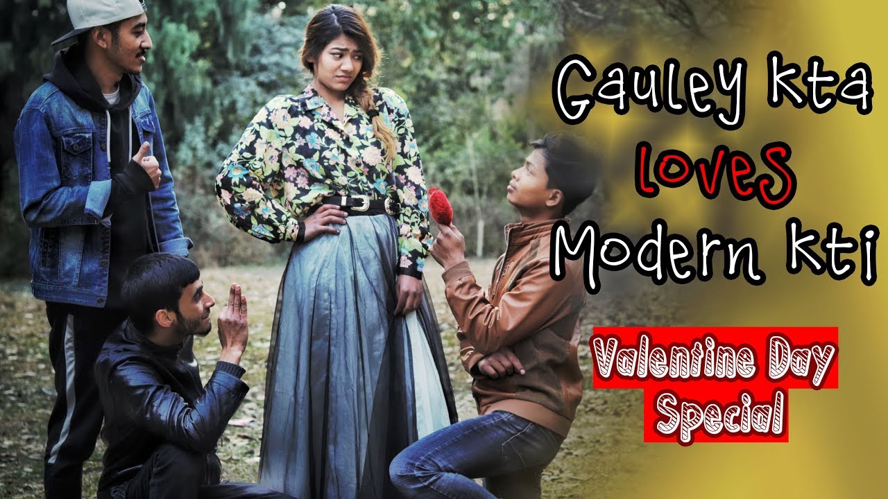Gauley kta loves Modern kti |Risingstar Nepal
