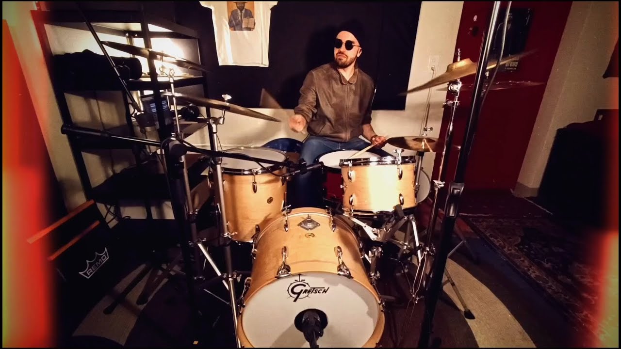 Whole Wide World - The Rolling Stones (drum cover in Charlie Watts style)