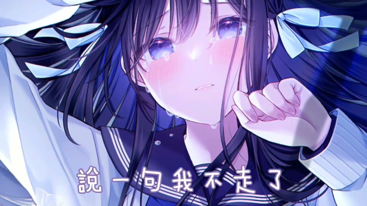 ◈ Nightcore ◈ - 說一句我不走了 [動態歌詞] ♫ 怎麼相信當初的你是那麼溫柔 ♫