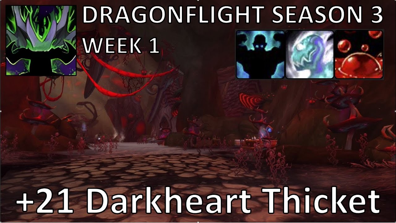 +21 Darkheart Thicket (Fortified - Week 1) Mythic+ | Vengeance DH [Tank] PoV | Dragonflight 10.2.0