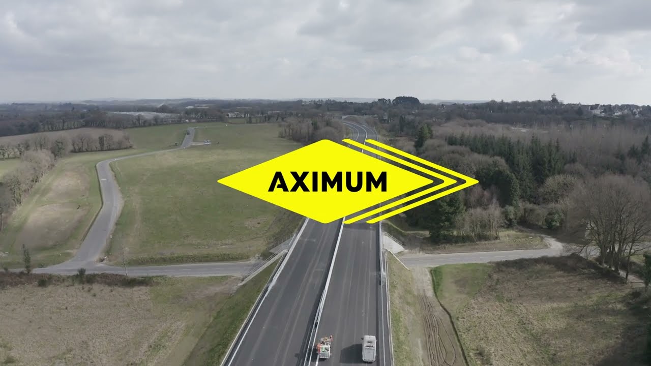 Chantier de Rostrenen - Création d'une route sur 4 km