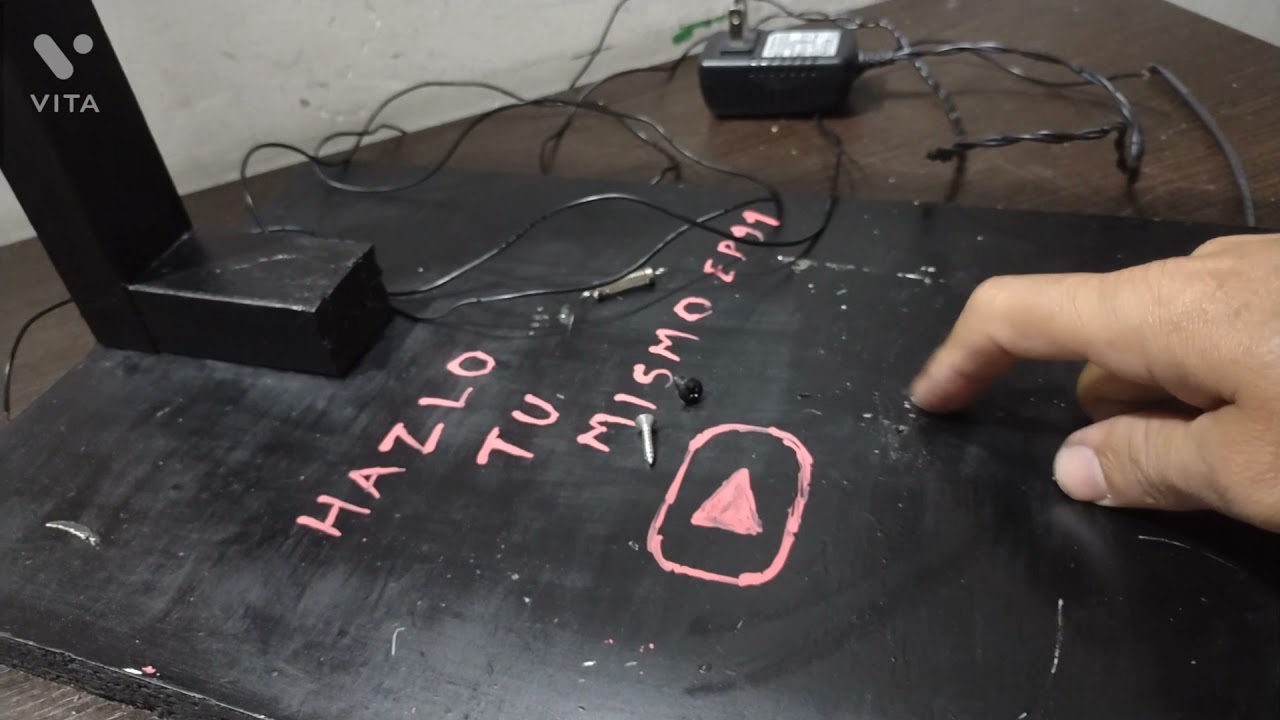 como hacer cortadora de icopor casera