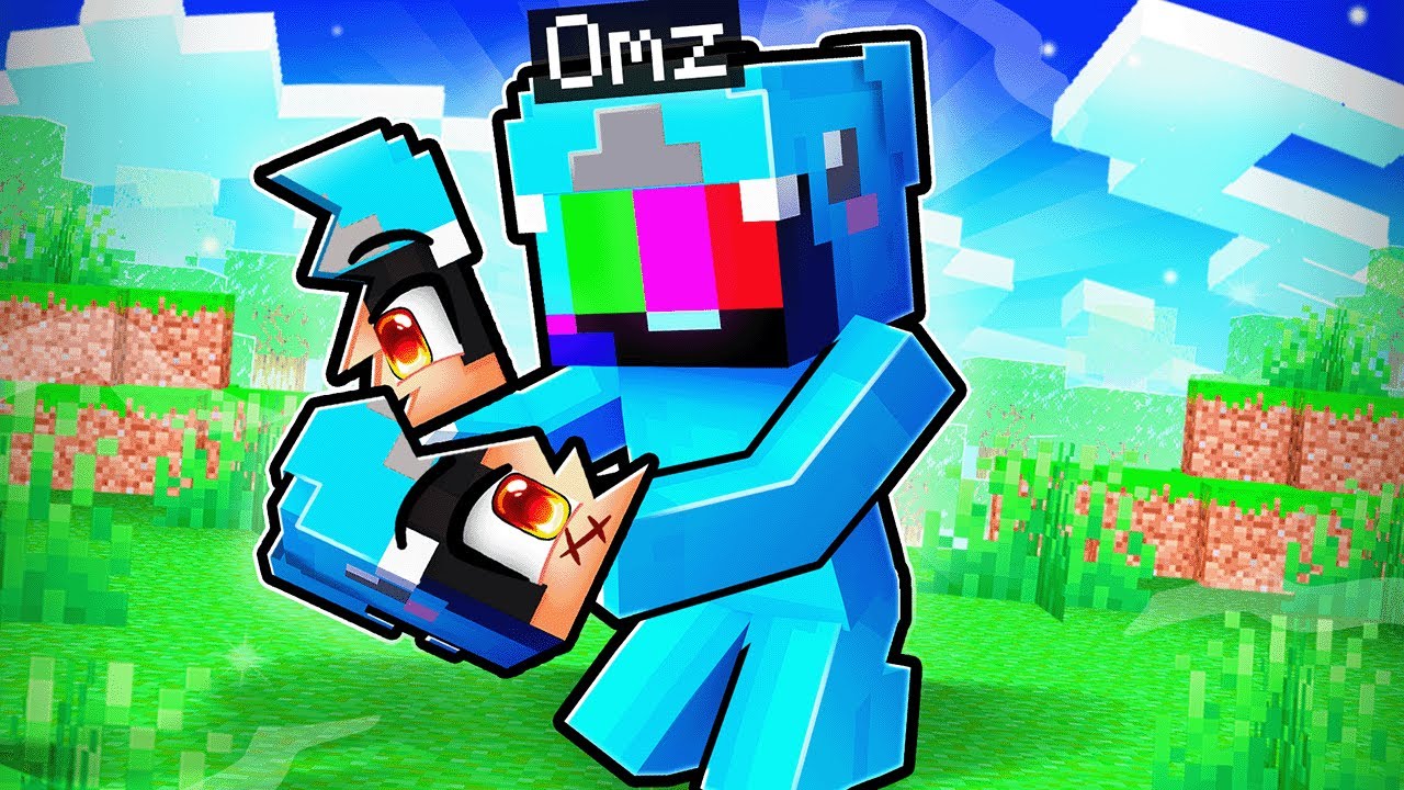 Omz Cracked his FACE in Minecraft!
