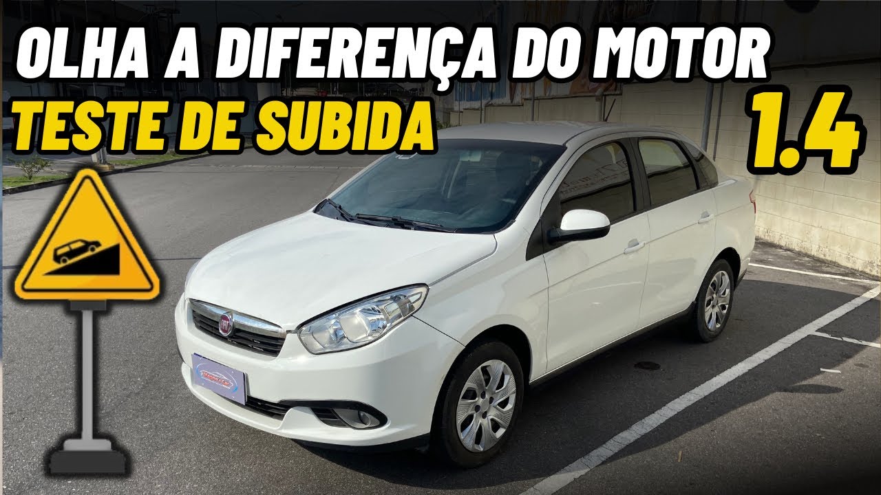 Fiat GRAND SIENA 1.4 - TESTE DE SUBIDA