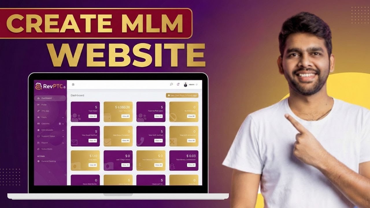 How To Create Multi Level Marketing Website ( MLM ) with in 10 minutes in 2026