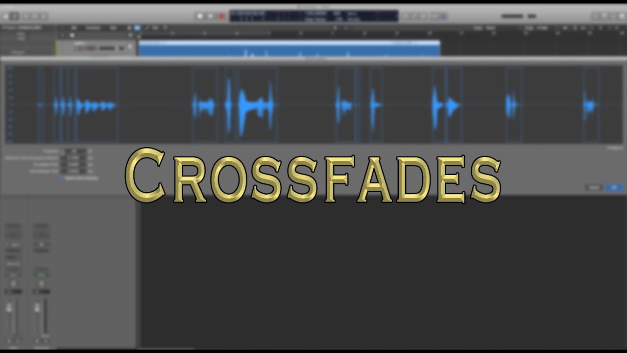 How To Use Logic Pro X: Crossfades