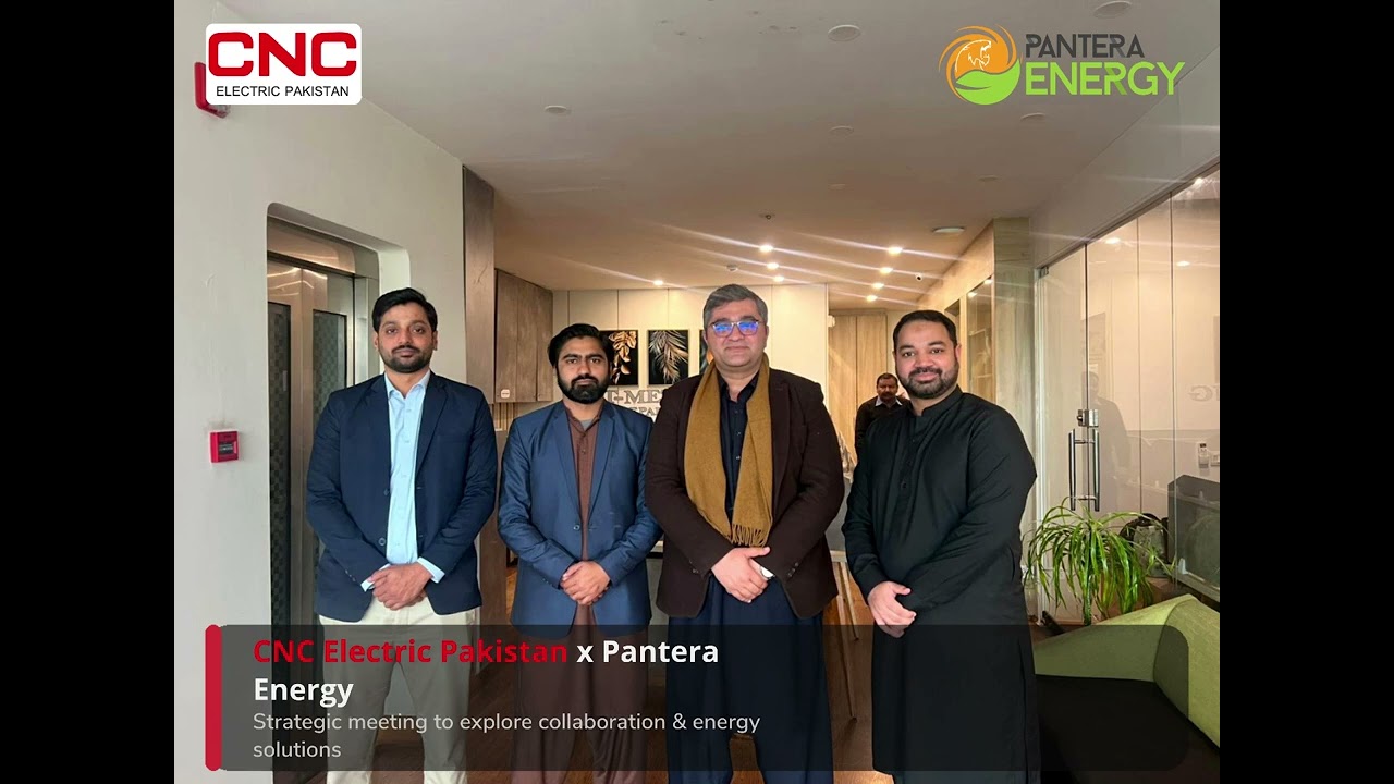 CNC Electric Pakistan &times; Pantera Energy &mdash; Strategic Meeting for Stronger Energy Solutions 🤝