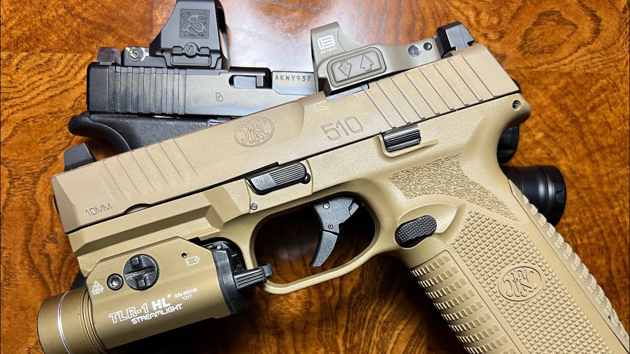FN-510 против G-20 Gen 5 MOS: противостояние 10-мм пистолетов!!
