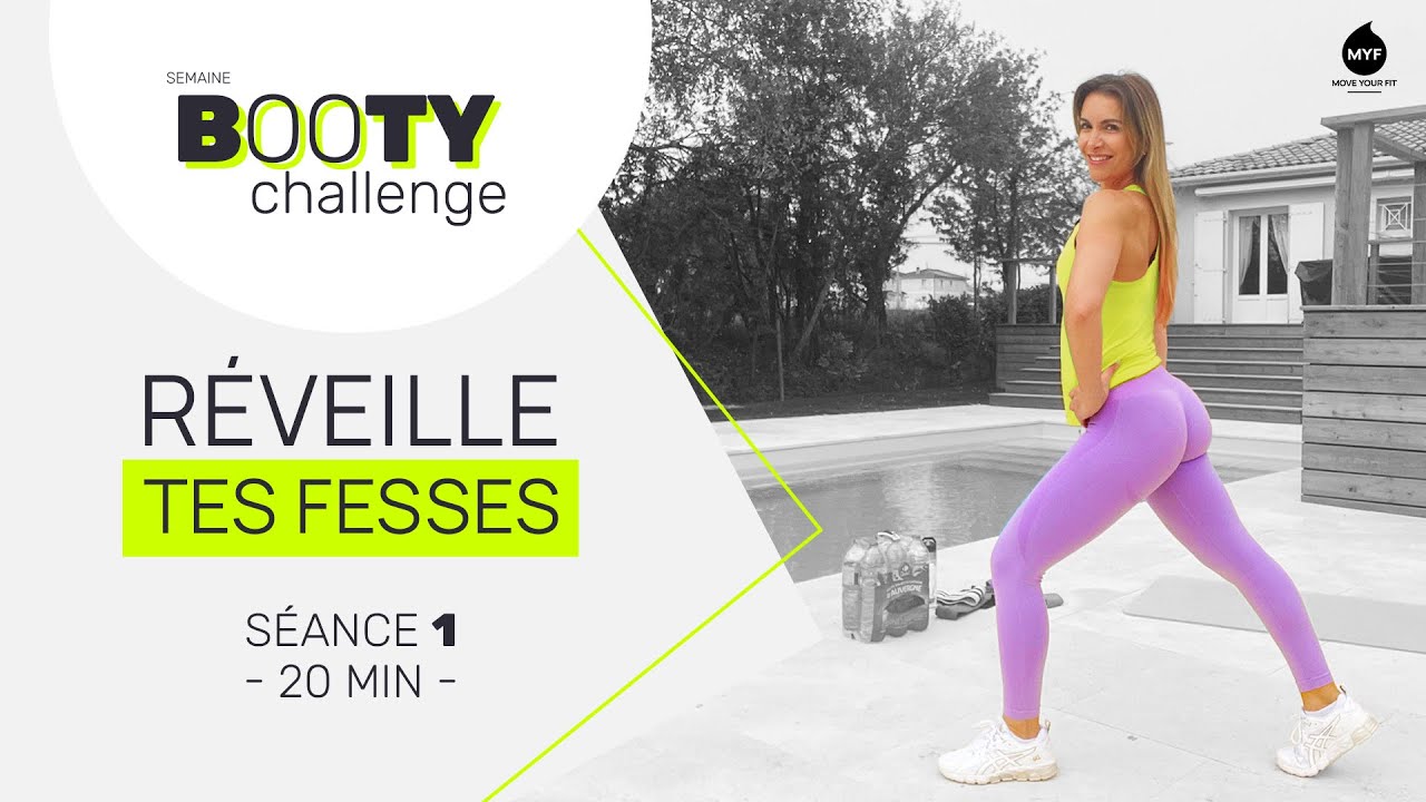 Challenge Booty séance #1 - Réveille tes fesses 🍑  - Jessica Mellet - Move Your Fit