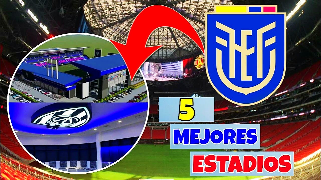 5 Mejores ESTADIOS de ECUADOR | LIGA PRO ECUADOR