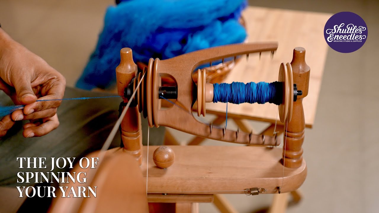 Hand spinning- the Joy of making yarn!