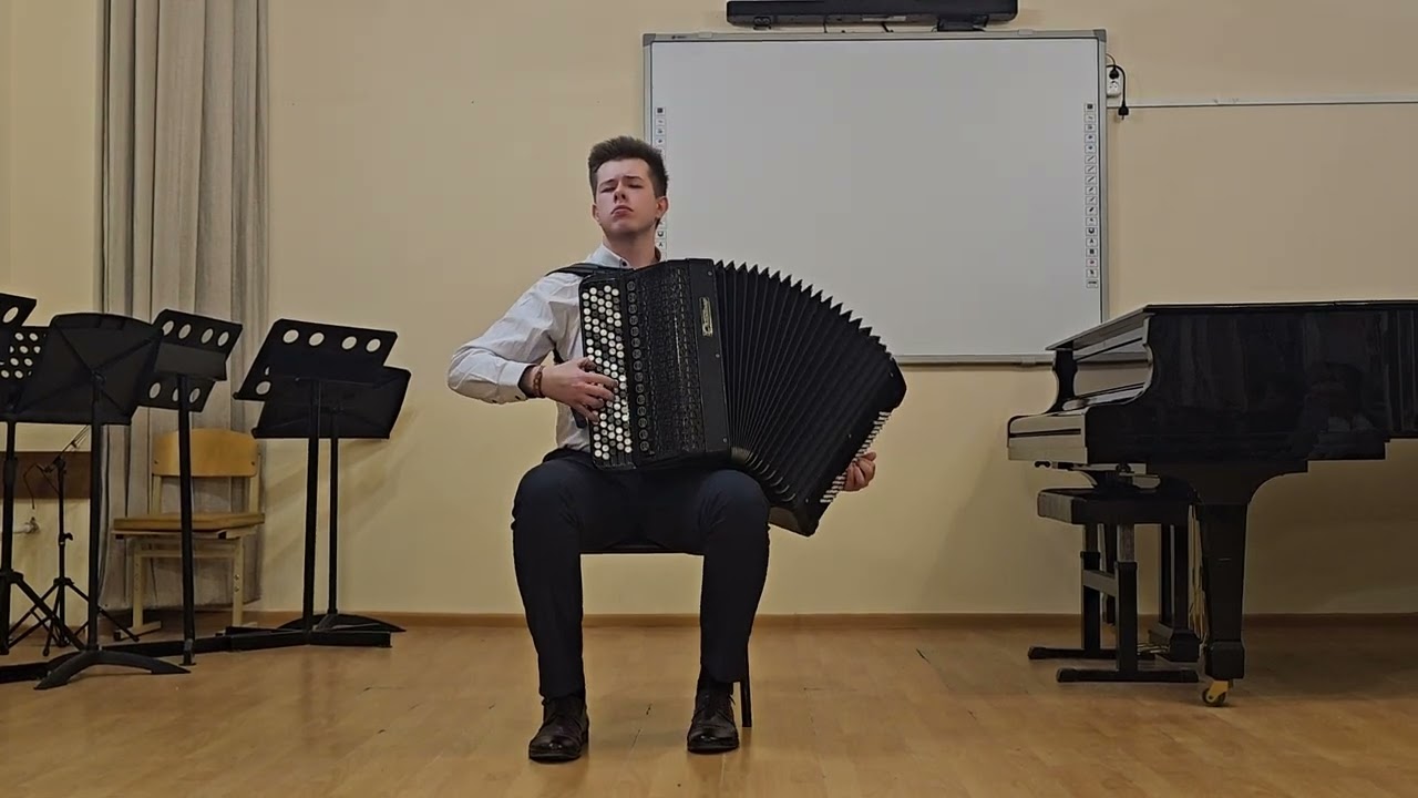БАХ Органная прелюдия и фуга f moll - Дмитрий Тоболов / BACH Prelude and Fugue in F minor BWV 534