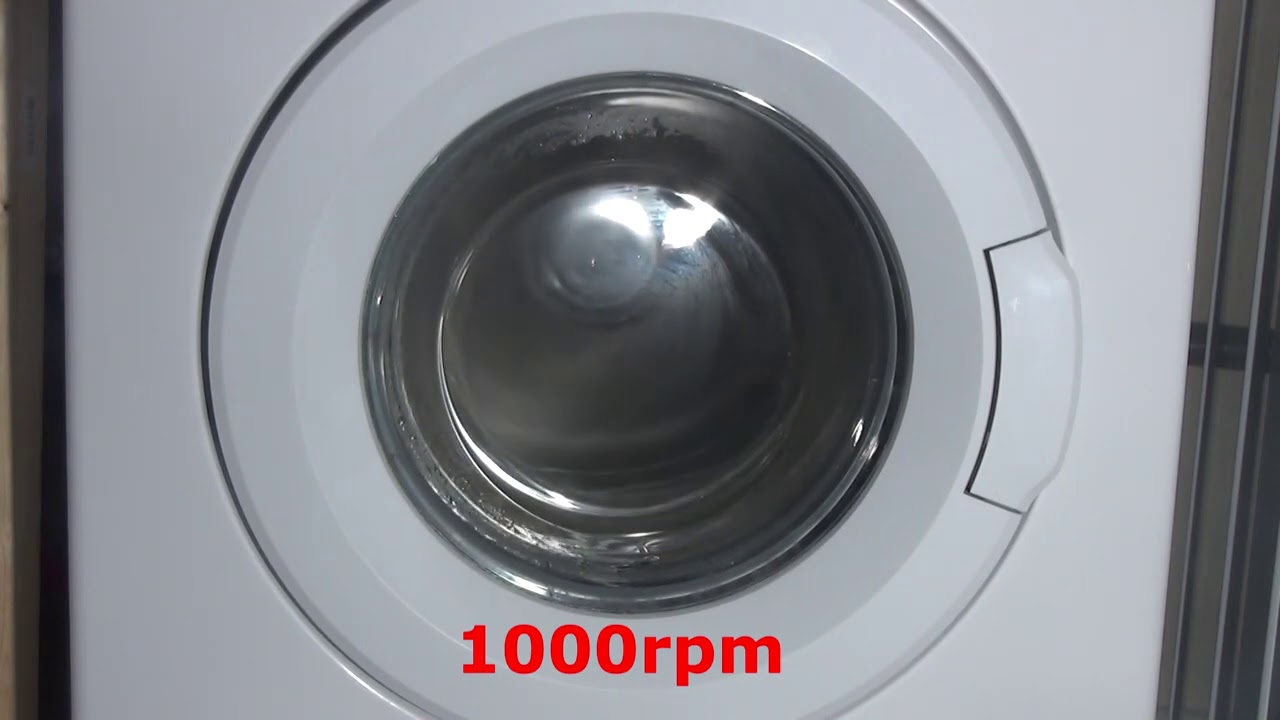 Electra W1449CF2W 10   Final spin 1400rpm and results