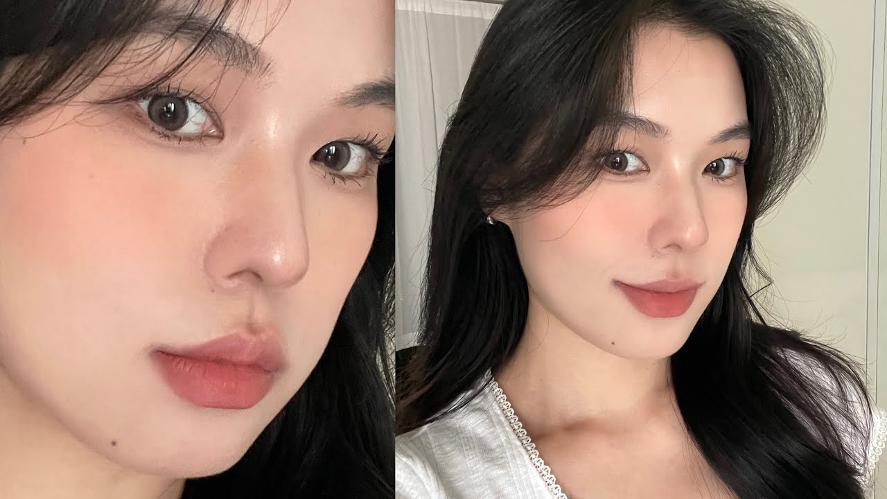 慵懶杏桃妝容🍑｜乾淨耐看內雙輕妝✨眼妝減頰唇增畫法  feat.彩棠