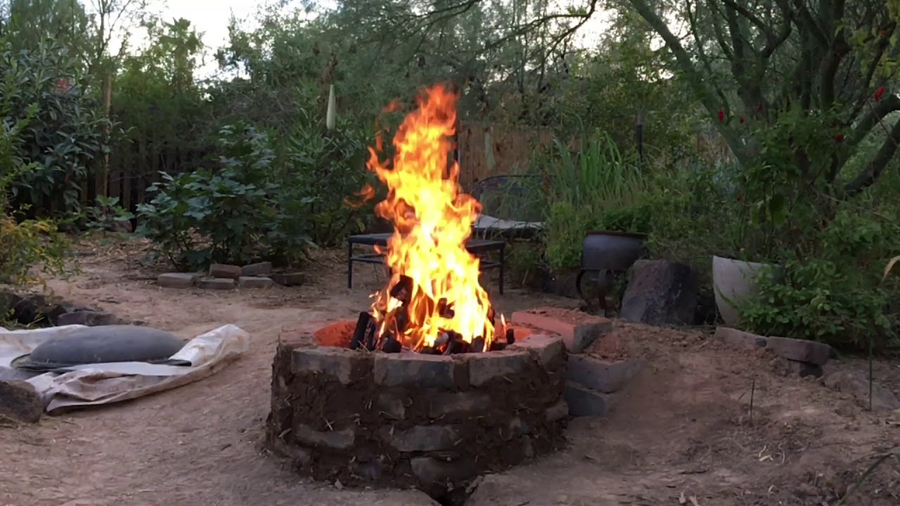 Brick and Adobe Charcoal Pit for BIOCHAR Production