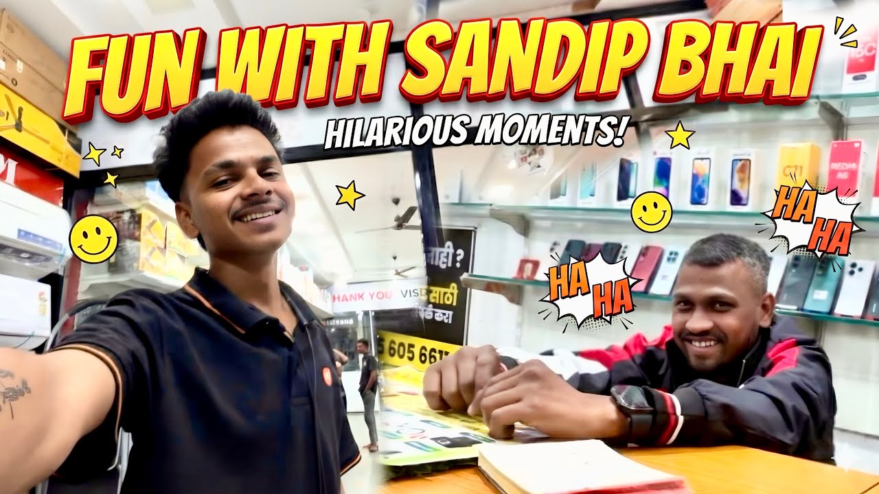 Fun With Sandip Bhai😂😅🤡