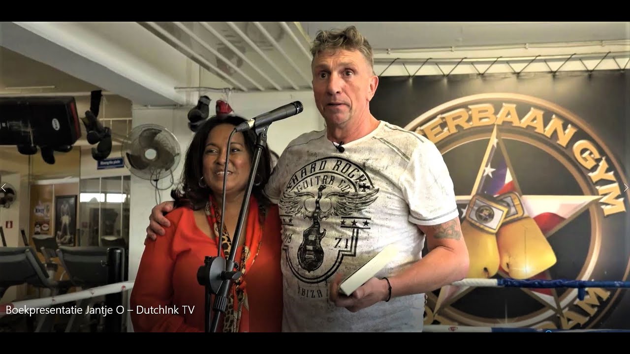 Boekpresentatie Jantje O – DutchInk TV