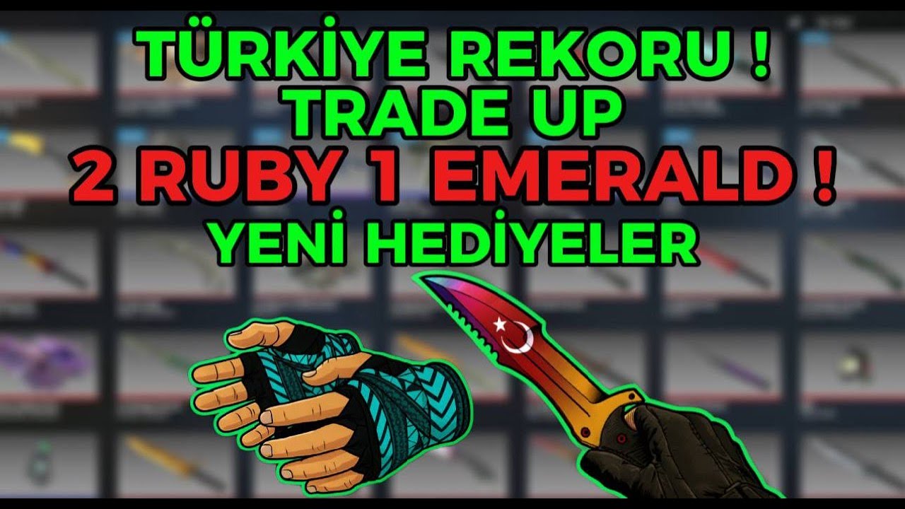 BIÇAK KONTRATLARINDAN 2 RUBY 1 EMERALD ÇIKARTTIK ( 1 BIÇAK 1 ELDİVEN HEDİYELİ )