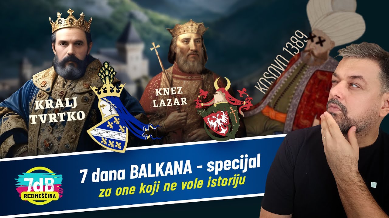 Prvi kralj Bosne - Tvrtko - i odnosi sa Srbijom, Hrvatskom i Crnom Gorom | 7dB