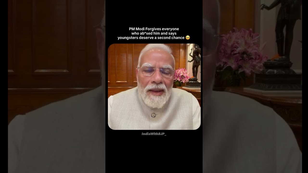 PM Modi&rsquo;s Emotional Message ❤️👇Prime Minister Narendra Modi shared