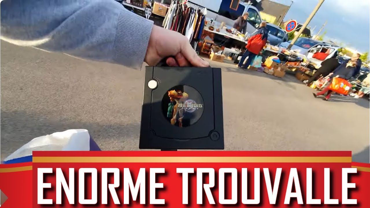 IL CHOPE UN GAME BOY PIKACHU SOUS MON VISAGE EN VIDE GRENIER