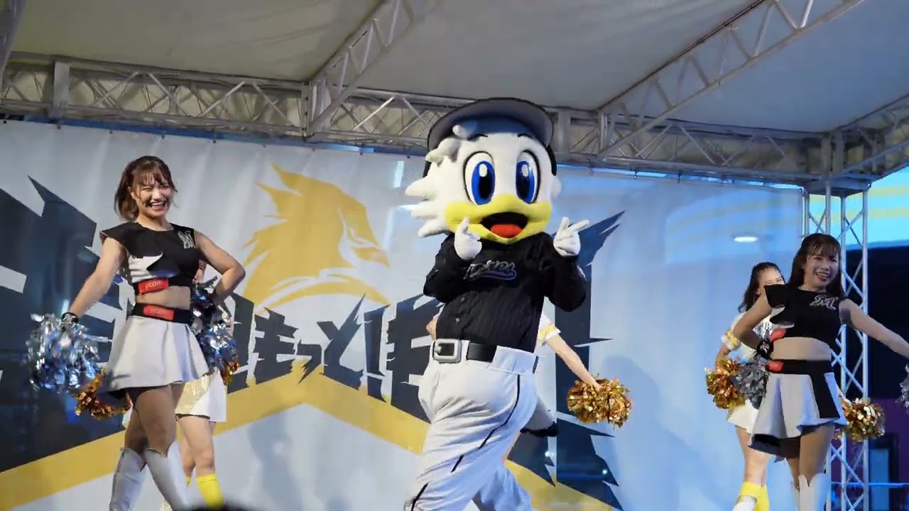 20220901 「We Love Marines」を踊った後に「いざゆけ若鷹軍団」を歌わされるマーくん
