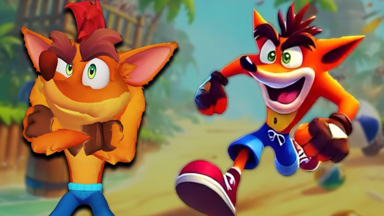 Crash Bandicoot Brawl - Activision's FAKE Crash Game
