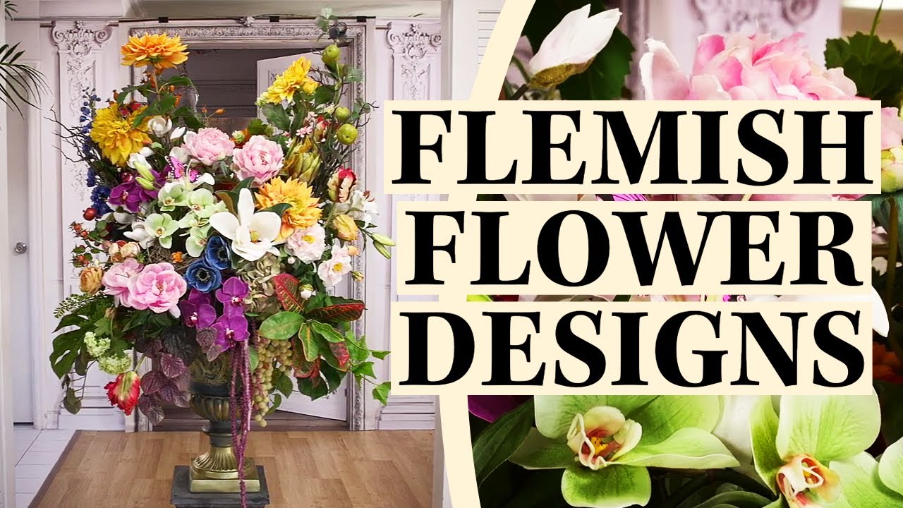 A Flemish Floristry Arrangement - inspired by the old Dutch master painters! Flowers of the Past