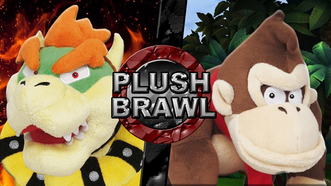 Bowser vs Donkey Kong | PLUSH BRAWL