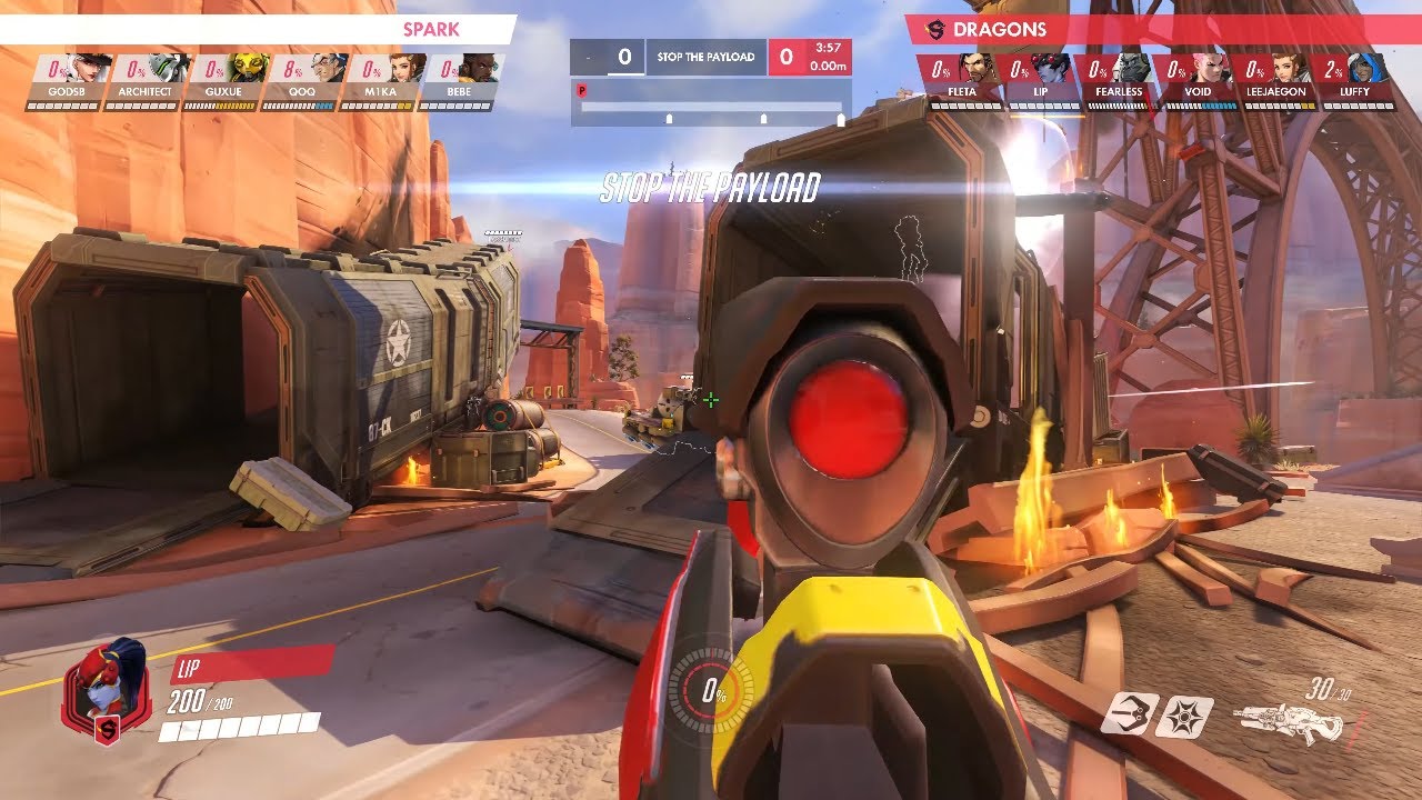 LIP WIDOWMAKER POV | Shanghai Dragons vs Hangzhou Spark | OWL S3 Countdown Cup Grand Final APAC
