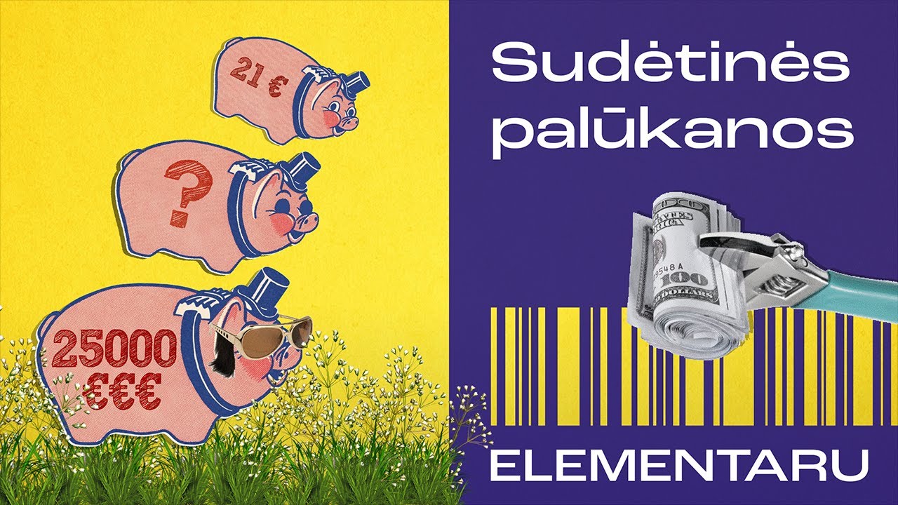 ELEMENTARU | Sudėtinės palūkanos | Pinigų karta || Laisvės TV