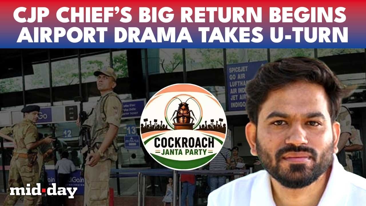 Cockroach Janta Party Chief Dipke RETURNS To India, Airport Gathering CANCELLED Ahead Of Big Protest