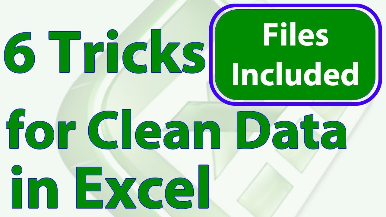 6 приемов быстрой очистки данных в Excel