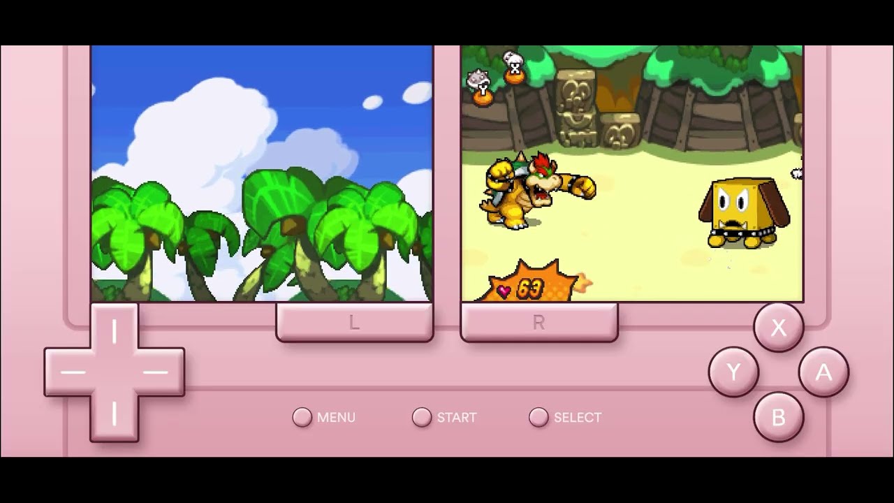 Mario and Luigi Bowser’s inside story Gameplay Part 12: Battling the Bug Inside Bowser’s Flame Pipe!