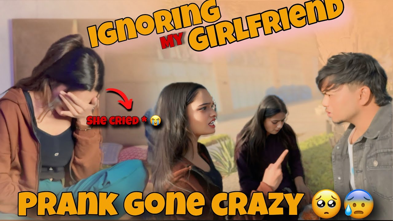 Ignoring My Girlfriend For 24 Hours 😰🥺 || Emotional Prank 😭 || Khushmit
