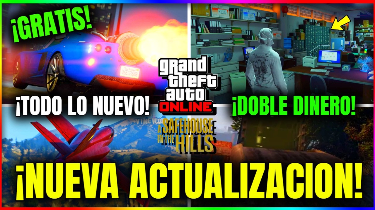 COCHE GRATIS Para TODOS! NUEVA ACTUALIZACION GTA5 Online! DINERO X2, DESCUENTOS y MUCHO M&Aacute;S!