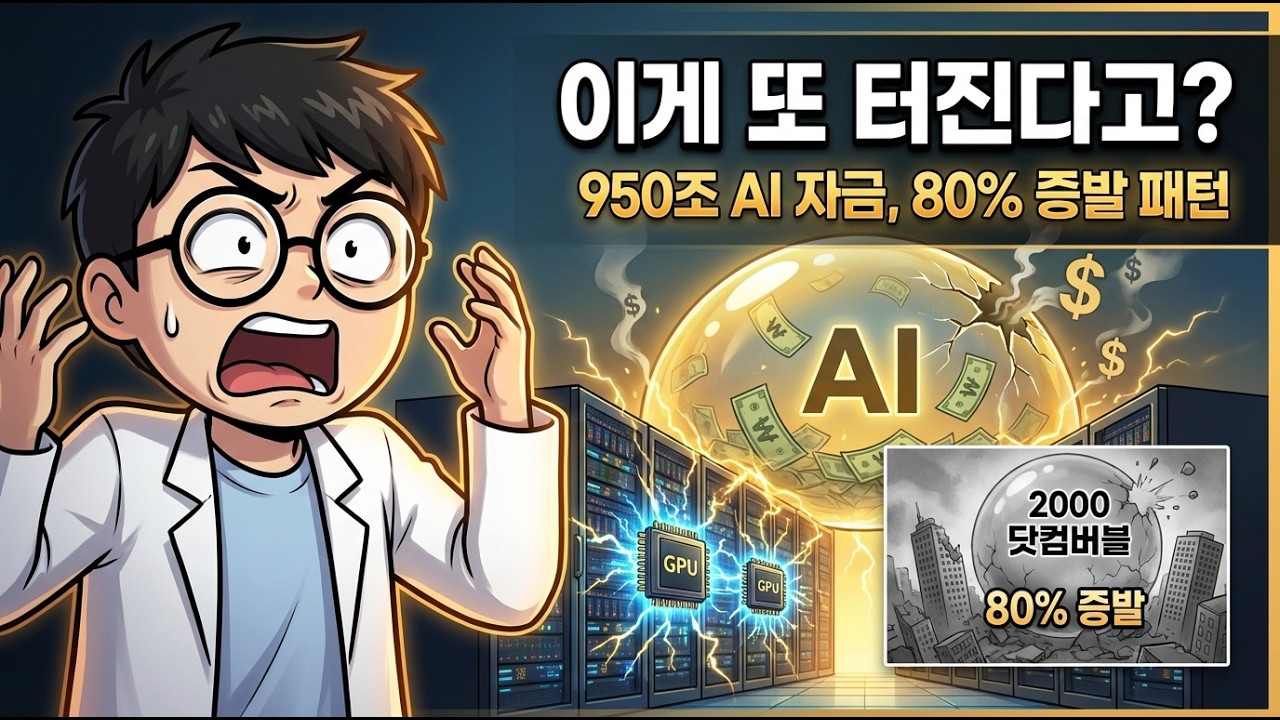 지금 AI 주식 산 투자자라면 반드시 봐야 할 경고: 당신의 자산이 25년 전처럼 사라질 수 있다