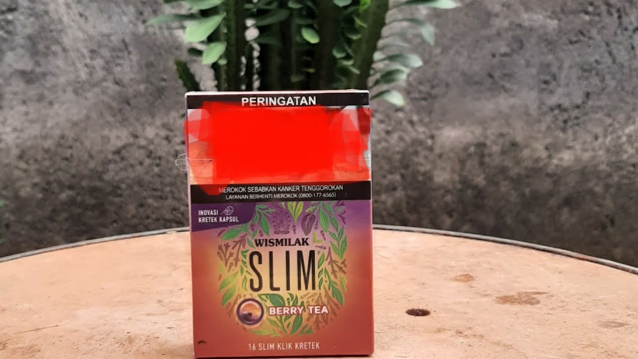 Review WISMILAK SLIM BERRY TEA || inovasi kretek kapsul ||