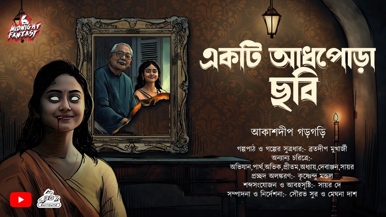 একটি আধপোড়া ছবি( সত্যি ঘটনা অবলম্বনে একটি ভয়ঙ্কর ভৌতিক কাহিনী) Horror Story | Akashdeep Gargari