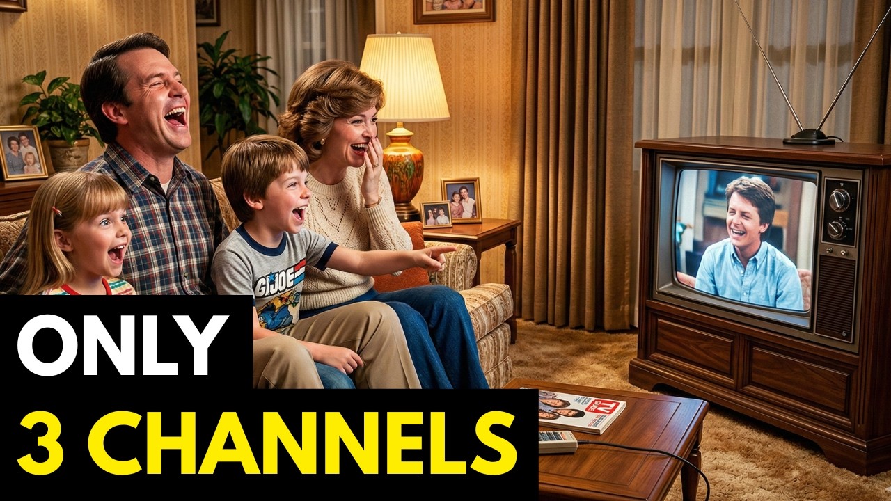 What Watching TV Was Like in 1980s America