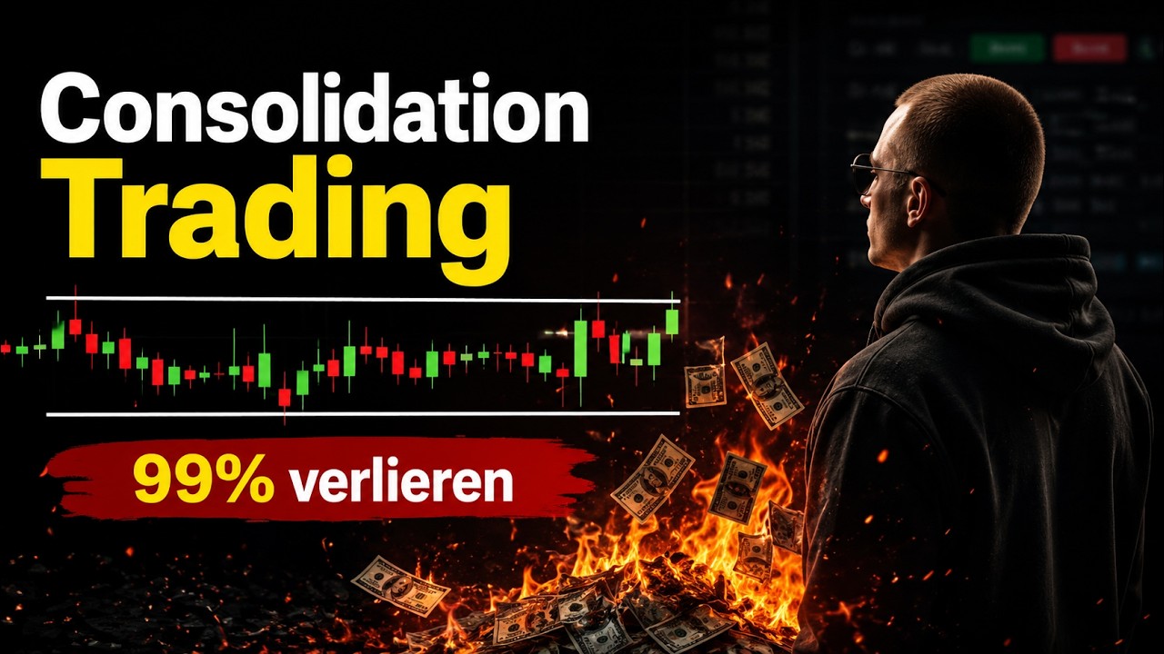 Schau dieses Video oder verliere weiter Geld! Traden in Consolidations!