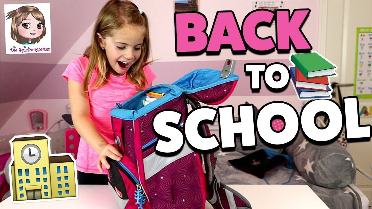 BACK TO SCHOOL ✏️📕 Hannahs Schulranzen und Sportbeutel