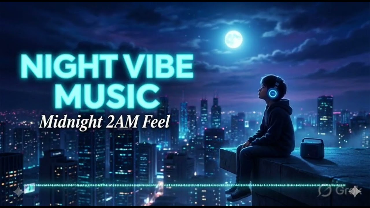 Headphones Lagao Aur Kho Jao 🌙 | Midnight Night Vibe Music 2026 | Deep LoFi Feel