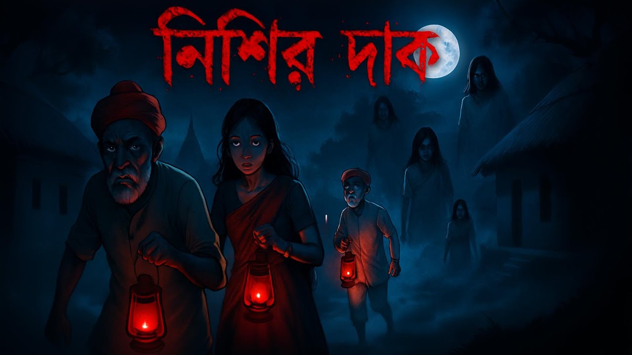 নিশির ডাক | সত্যি ভৌতিক ঘটনা | Bengali Horror Cartoon Story