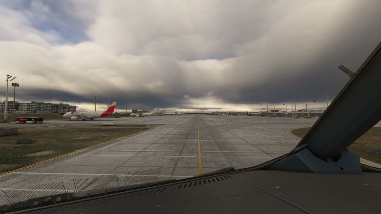 MFS 2020 Timelapse - Hamburg - München - Fenix A320 (Microsoft Flight Simulator 2020)