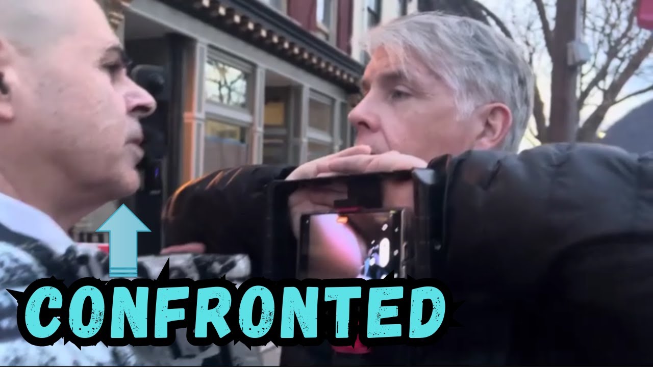 Frauditor gets confronted by man who goes hands on!