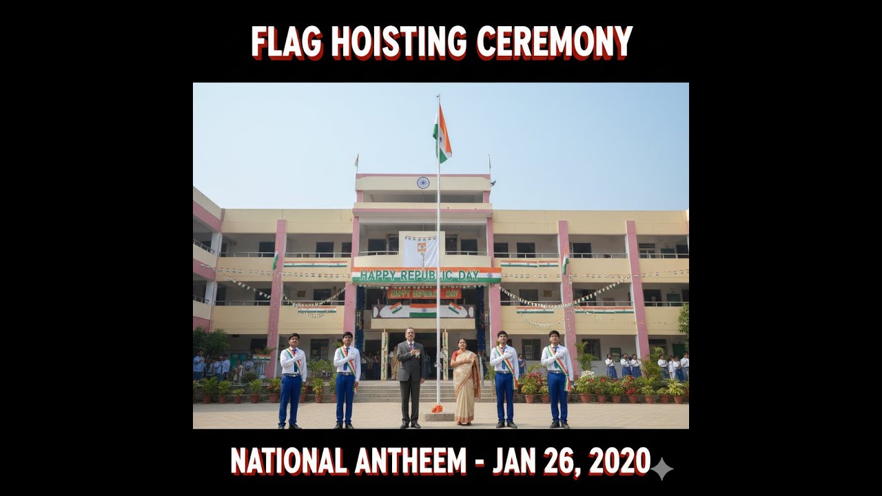 Flag Hoisting Ceremony & National Anthem 🇮🇳 | Republic Day 2026 |