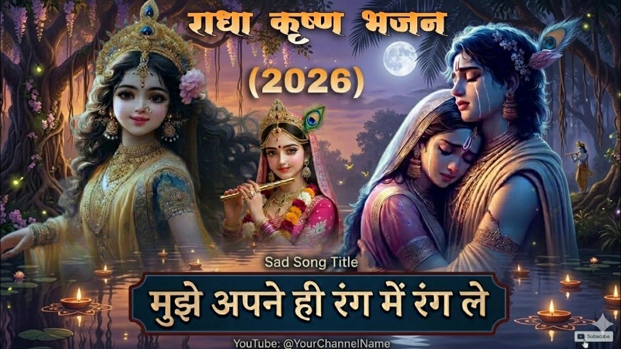 2026 के होली भजन 🥰🥰| Mujhe Apne Hi Rang Me Rang Le| Radha Krishna Holi Bhajan | 2026 Holi Bhajan