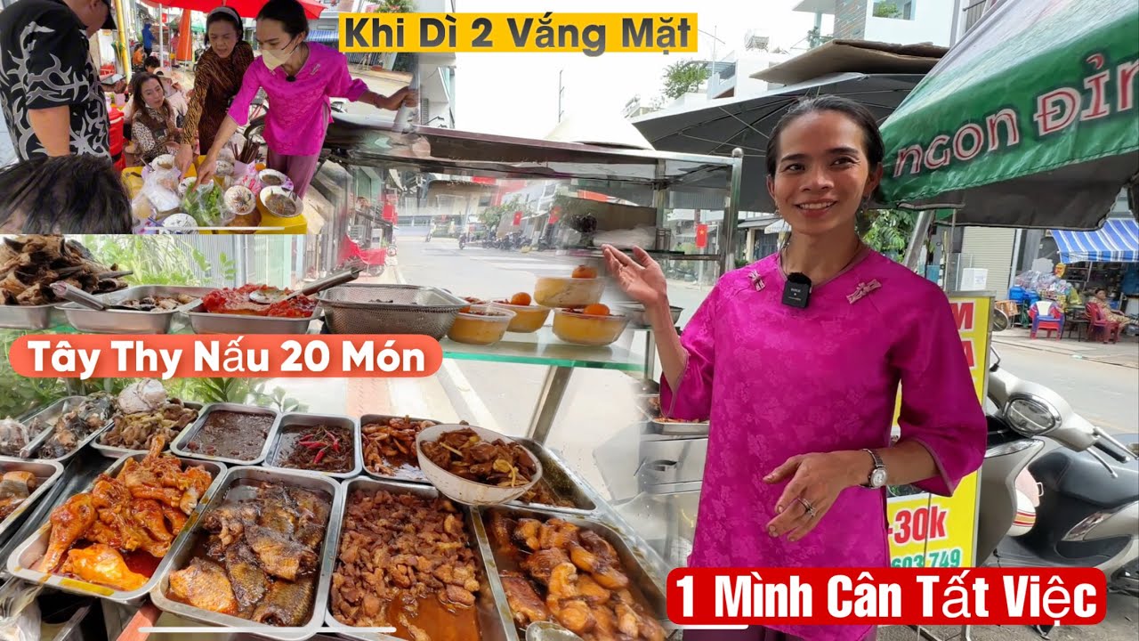 T&acirc;y Thy 1 M&igrave;nh L&agrave;m 20 M&oacute;n Khi D&igrave; 2 vắng Mặt,C&acirc;n Lu&ocirc;n Cả Phục Vụ Qu&aacute;n